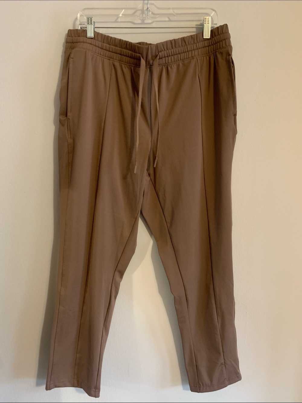 APANA Brown Relaxed Drawstring Track Pants - XL